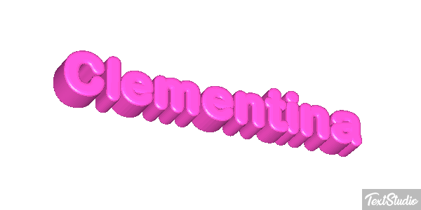 Clementina Text effect