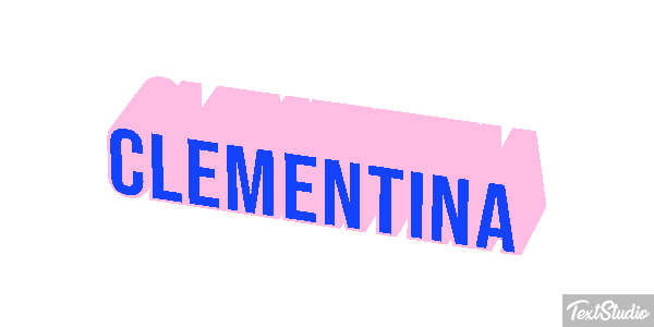 Clementina Text effect