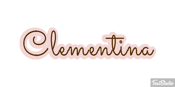 Clementina Text effect