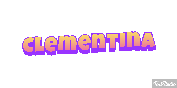 Clementina Text effect