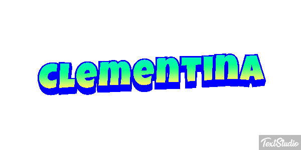 Clementina Text effect