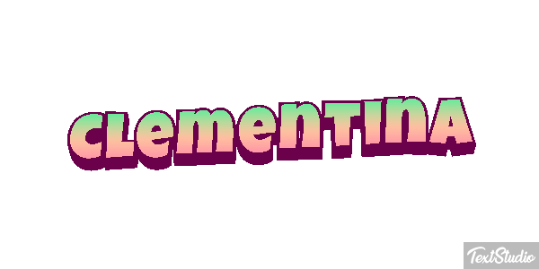 Clementina Text effect