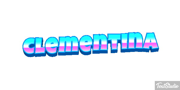 Clementina Text effect
