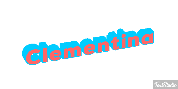 Clementina Text effect
