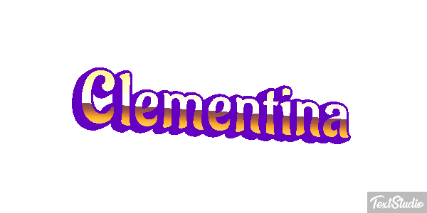 Clementina Text effect
