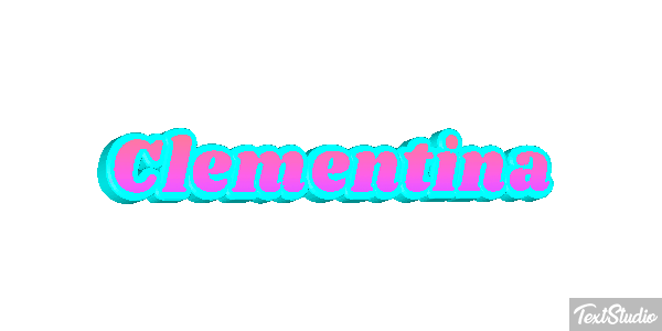Clementina Text effect