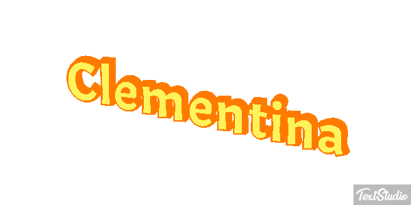Clementina Text effect