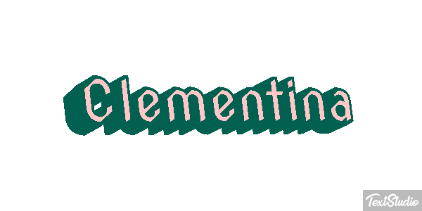 Clementina Text effect