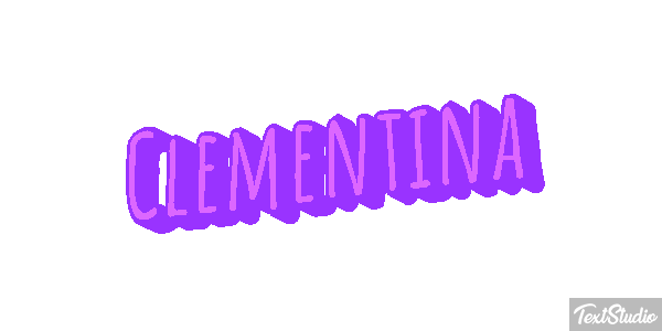 Clementina Text effect