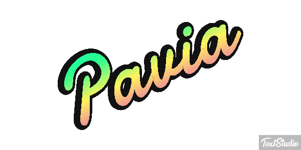 Pavia Efeito do texto