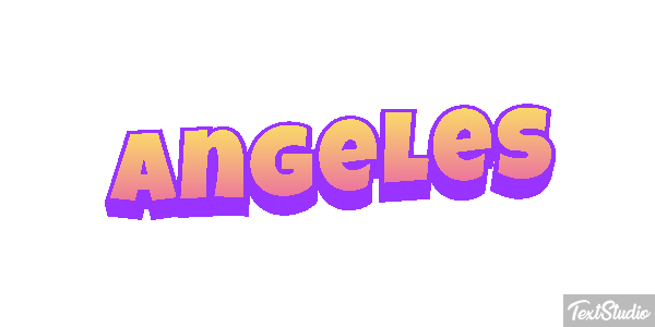Ángeles Efecto de texto