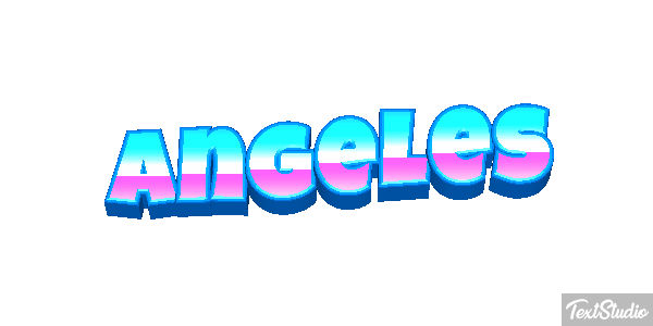Ángeles Efecto de texto