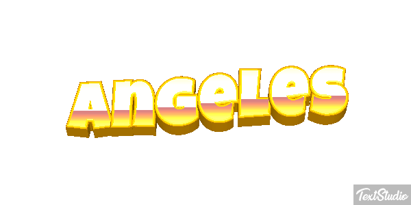 Ángeles Efecto de texto