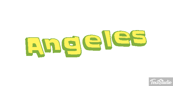 Ángeles Efecto de texto
