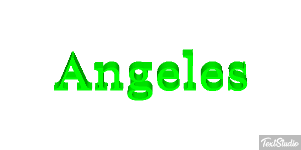 Ángeles Efecto de texto