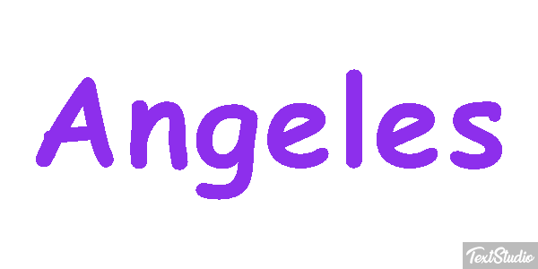 Ángeles Efecto de texto