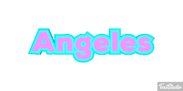 Ángeles Efecto de texto