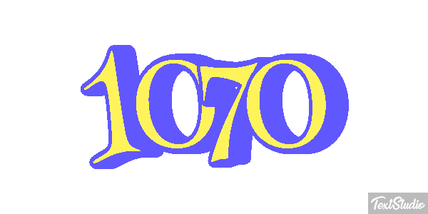 1070 Text effect