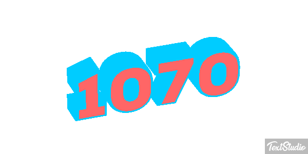 1070 Text effect