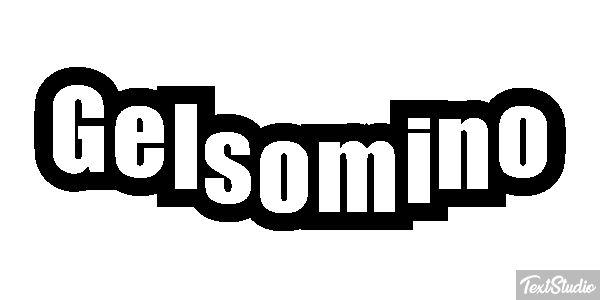 Gelsomino Text effect