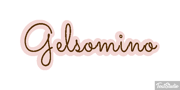 Gelsomino Text effect