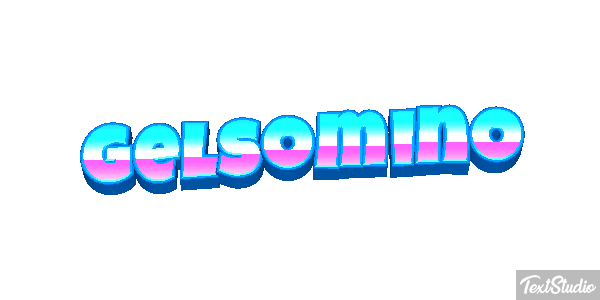 Gelsomino Text effect