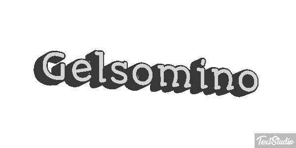Gelsomino Text effect