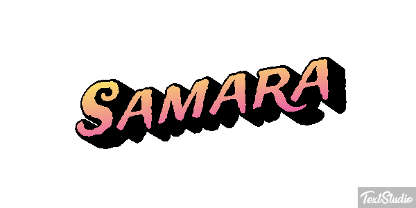 Samara Efecto de texto