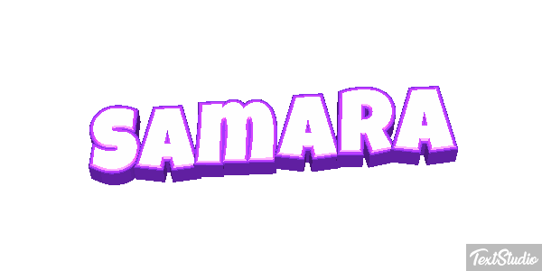 Samara Efecto de texto