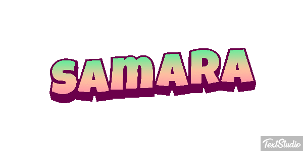 Samara Efecto de texto