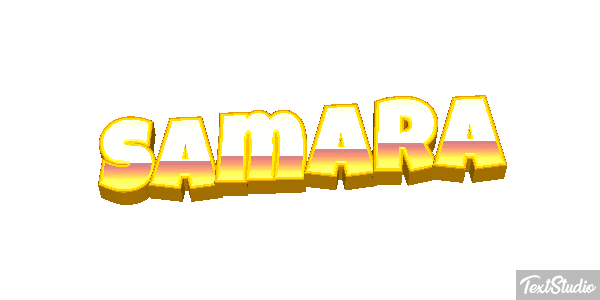 Samara Efecto de texto