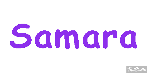 Samara Efecto de texto