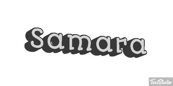 Samara Efecto de texto