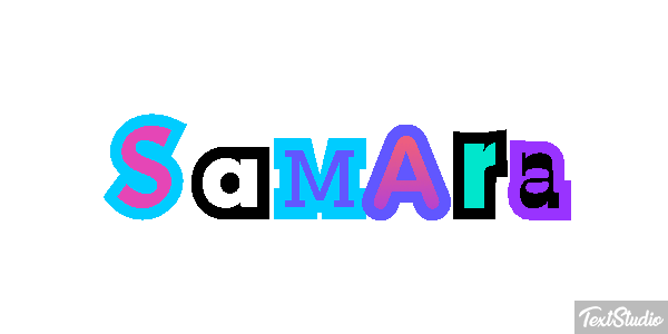 Samara Efecto de texto