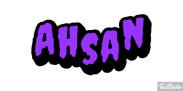 Ahsan Texteffekt
