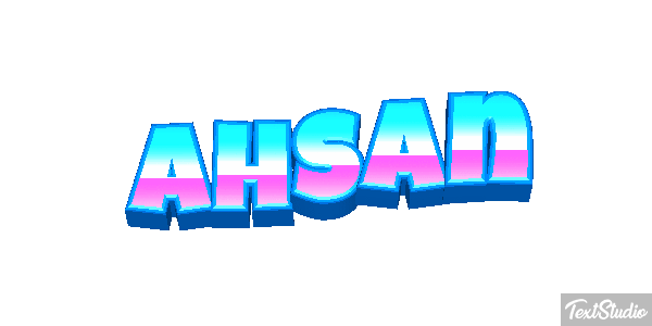 Ahsan Texteffekt
