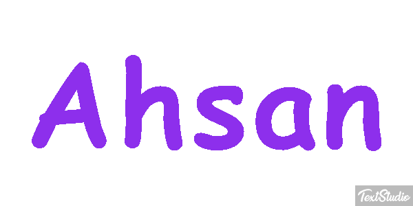Ahsan Texteffekt