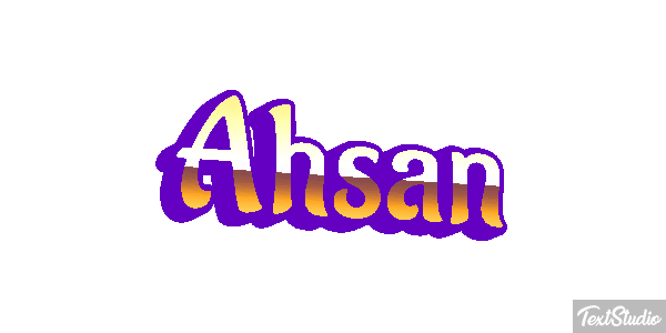 Ahsan Texteffekt