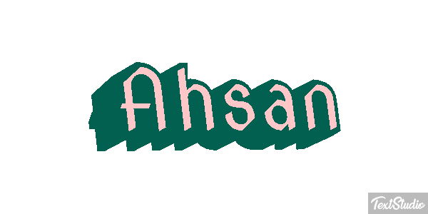 Ahsan Texteffekt