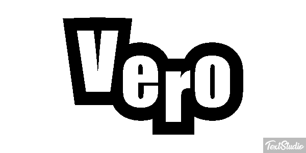 Vero Text effect