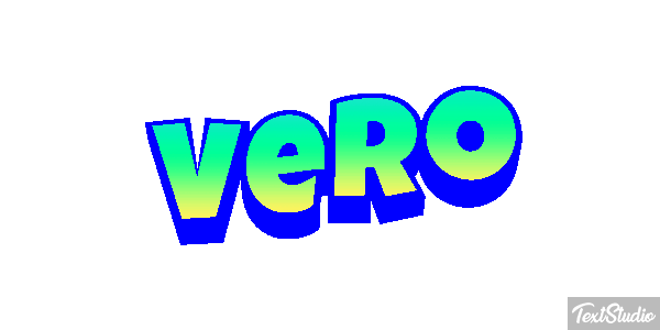 Vero Text effect