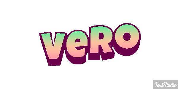 Vero Text effect