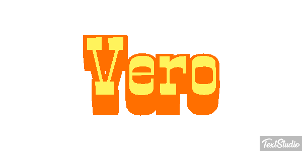 Vero Text effect