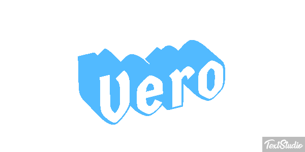 Vero Text effect