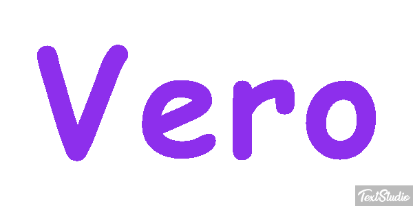 Vero Text effect