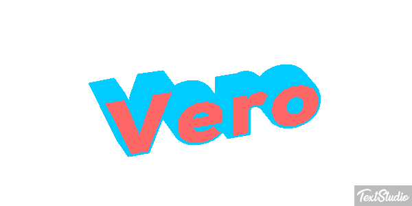 Vero Text effect