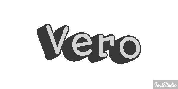 Vero Text effect
