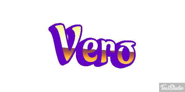 Vero Text effect
