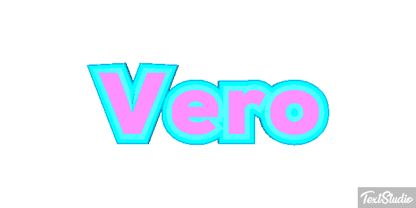 Vero Text effect