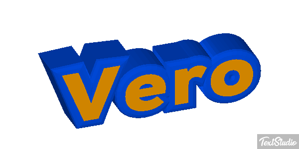 Vero Text effect